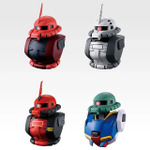 「一番くじ 機動戦士ガンダム UNIVERSAL CENTURY SAGA INTERLUDE」E賞：ザクヘッドマグネット（ランダム全4種）