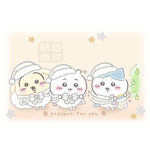 「ちいかわパーク」がクリスマス仕様に！ サンタ帽を被ったハチワレたちとグリーティング♪ 新商品も登場 画像