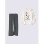 「GU×PEANUTS」スヌーピーたちと冬のおうち時間を満喫♪ あったかルームウェアコレクションが新登場 画像
