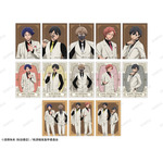 TVアニメ『桃源暗鬼』描き起こし スーツver. トレーディングブロマイド 単品300円、BOX3,900円(税込)