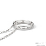 【MOOMIN】スナフキン メッセージリングネックレス