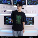 『攻殻機動隊 THE GHOST IN THE SHELL』サイバーグラフィックTシャツ 7（バトー）