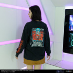『攻殻機動隊 THE GHOST IN THE SHELL』サイバーグラフィックロングスリーブTシャツ 2（草第2弾キービジュアルデフォルメ）