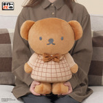 WH賞　特大サイズぬいぐるみ　ボリス　ラインチェックのお洋服