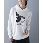 「ファンタジア」ミッキーのパーカーやセーターがベルーナで買える！ プリント、サガラ刺しゅうがキュート 画像