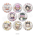 トレーディンググリッター缶バッジ ミニキャラver. (全8種)販売価格：550円(税込)/BOX4,400円(税込)サイズ：約Φ56㎜