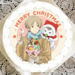 Xmasプリケーキ2026（夏目貴志＆ニャンコ先生(2025年描きおろしイラスト)）【特典缶バッジ付き】[夏目友人帳]