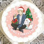 Xmasプリケーキ2026（夏目貴志＆ニャンコ先生(2024年描きおろしイラスト)）【特典缶バッジ付き】[夏目友人帳]