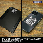 『カイジ』　利根川「金は命より重い」ミニステッカーセット（使用イメージ）