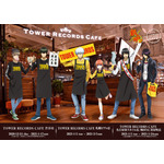 「銀魂 × TOWER RECORDS」コラボカフェメインビジュアル(c)空知英秋／集英社・テレビ東京・電通・BNP・アニプレックス(c)空知英秋／劇場版銀魂製作委員会