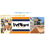 今期で感動したアニメは？【1位】 ハイキュー!! TO THE TOP（C）古舘春一／集英社・「ハイキュー!!」製作委員会・MBS