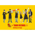 「銀魂 × TOWER RECORDS」ビジュアル(c)空知英秋／集英社・テレビ東京・電通・BNP・アニプレックス(c)空知英秋／劇場版銀魂製作委員会