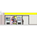 『デジモンアドベンチャー：』フジテレビショップ「フジさん」レイクタウン店 店内展示イメージ（C）本郷あきよし・フジテレビ・東映アニメーション