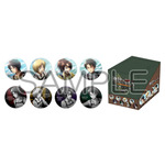 「進撃の巨人 海Ver. 缶バッジ（全8種類 / トレーディング）」単品 440円（税込）（ランダム）/ BOX 3,520円（税込）（C）諫山創・講談社／「進撃の巨人」The Final Season製作委員会