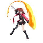 『SCARLET NEXUS』ハナビ・イチジョウ（C）BNEI/SUNRISE