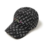 「EGUMI MONOGRAM CAP」BLACK