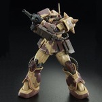 「HG 1/144 ザク・デザートタイプ（ダブルアンテナ仕様）」2,640円（税込）（C）創通・サンライズ