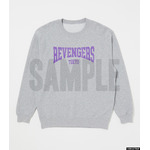 「REVENGERS CREWNECK」8,250円（税込）（C）和久井健・講談社／アニメ「東京リベンジャーズ」製作委員会