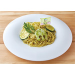 「マクロスΔ × Chugai Grace Cafe」レイナ ジェノベーゼパスタ（C）2015 BIGWEST
