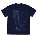 EVANGELION 制服の渚カヲル Tシャツ/NAVY（C）カラー