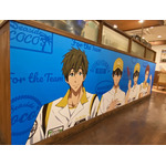 「ココス×劇場版 Free!-the Final Stroke- ひと夏のシーサイド・メモリーズキャンペーン」ココス中野店（C）おおじこうじ・京都アニメーション／岩鳶町後援会2021