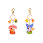 「ピューロハロウィングッズ」アクリルキーホルダー各880円(税込)_マイメロディ、クロミ(C)2021 SANRIO CO., LTD. TOKYO, JAPAN 著作 株式会社サンリオ