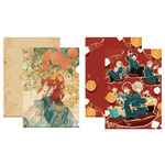 「15th Anniversary 赤髪の白雪姫コラボレーションカフェ」クリアファイル2枚セット(C)あきづき空太／白泉社