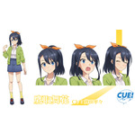 『CUE!』キャラクター設定・鷹取舞花（C）CUE! Animation Project