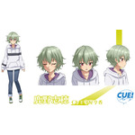 『CUE!』キャラクター設定・鹿野志穂（C）CUE! Animation Project