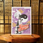 「伽羅切絵/アニメ『SHAMAN KING』 道蓮（かすみにあられ：紫）」5,000円（税込）（C）武井宏之・講談社／SHAMAN KING Project.・テレビ東京