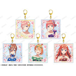 「描き下ろしイラスト 桜ドレスver. BIGアクリルキーホルダー（全5種）」各1,100円（税込）（C）春場ねぎ・講談社／映画「五等分の花嫁」製作委員会（C）KODANSHA