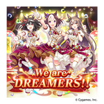 ゲーム【ウマ娘 プリティーダービー】ライブ動画「We are DREAMERS!!」ショート Ver.（C） Cygames, Inc.