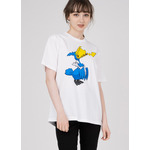 Tシャツ「ピカチュウ&ウッウ」2,500円（税込）（サイズ：SS/S/M/L/XL）（C）Pokemon. （C）Nintendo/Creatures Inc./GAME FREAK inc.ポケットモンスター・ポケモン・Pokémonは任天堂・クリーチャーズ・ゲームフリークの登録商標です。