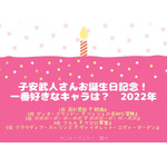 [子安武人さんが演じた中で一番好きなキャラクターは？ 2022年版]TOP５