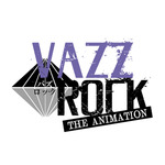 TVアニメ『VAZZROCK』ロゴ