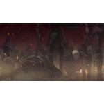 Netflixアニメ『BASTARD!! ―暗黒の破壊神―』ノンクレジットOP場面カット（C）萩原一至/集英社・BASTARD!! 製作委員会