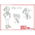 『ONE PIECE FILM RED』ウタ子供時代設定画（C）尾田栄一郎／2022「ワンピース」製作委員会
