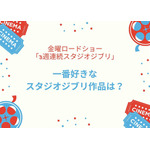 「一番好きなスタジオジブリ作品は？」