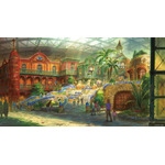 「ジブリパークとジブリ展」ジブリの大倉庫 イメージスケッチ　宮崎吾朗画　（C）Studio Ghibli