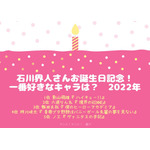 [石川界人さんが演じた中で一番好きなキャラクターは？ 2022年版]ランキング1位～5位を見る