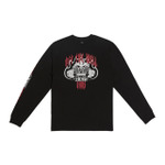 ＜VANSｘONE PIECEコレクション＞ONE PIECE LS TEE BLACK