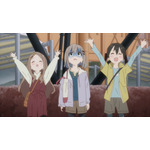 『ヤマノススメNext Summit』第4話「夢にまでみた？フジ◯◯／3rd season秋」先行場面カット（C）しろ／アース・スター エンターテイメント／『ヤマノススメ Next Summit』製作委員会