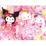 サンリオピューロランドでピューロクリスマス」開催。新作ショー「Sparking Pink Christmas Party！」（C）2022 SANRIO CO., LTD. TOKYO, JAPAN S/F・G