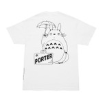 『となりのトトロ』×PORTERオリジナルTシャツ　ホワイト