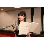 『すずめの戸締まり』原菜乃華アフレコショット（C）2022「すずめの戸締まり」製作委員会