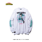 「glamb×僕のヒーローアカデミア」Izuku Midoriya Long Sleeves T （C）堀越耕平／集英社・僕のヒーローアカデミア製作委員会