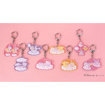 「ちいかわ×サンリオキャラクターズ シークレットアクリルキーホルダー」（全8種）（C）nagano / chiikawa committee（C）'22 SANRIO