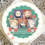 『僕のヒーローアカデミア』クリスマスプリケーキ(C)堀越耕平／集英社・僕のヒーローアカデミア製作委員会