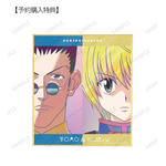 『HUNTER×HUNTER』レオリオ＆クラピカ Ani-Art clear label 第2弾 ミニ色紙 AMNIBUS限定特典（C）P98-22（C）V・N・M