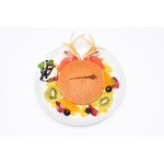 「アニメージュとジブリ展」コラボカフェ　グミチョコパンケーキ（C）Studio Ghibli（C）Kanyada